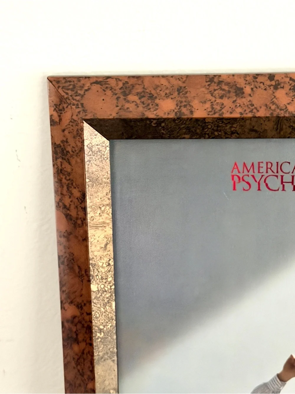 American Psycho Framed Movie Poster Art Print Christian Bale Patrick Bateman